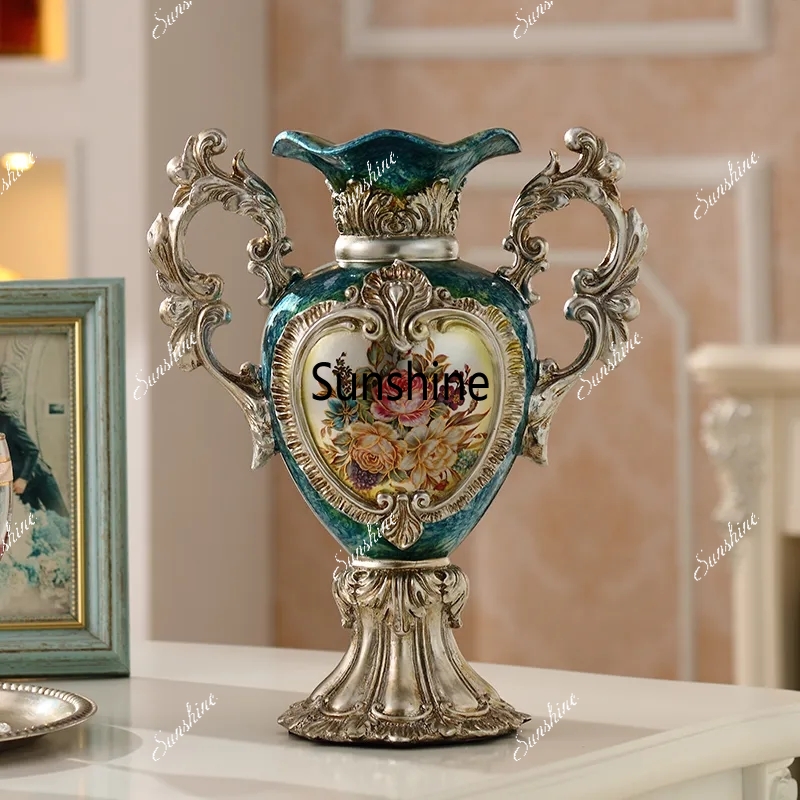 ヨーロッパの豪華な宮殿樹脂製花瓶装飾品、家の部屋のデスクトッ - Resin Art Wedding Gift のレビューと価格