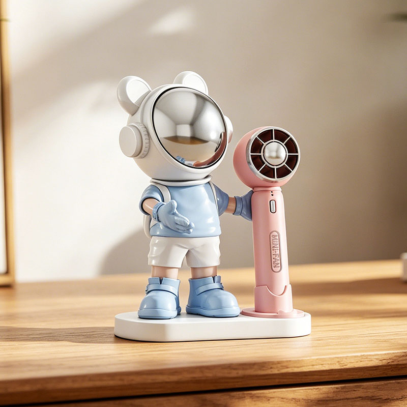 家の装飾クリエイティブ宇宙飛行士像ファンデスクトップアート装 - Resin Art Wedding Gift のレビューと価格